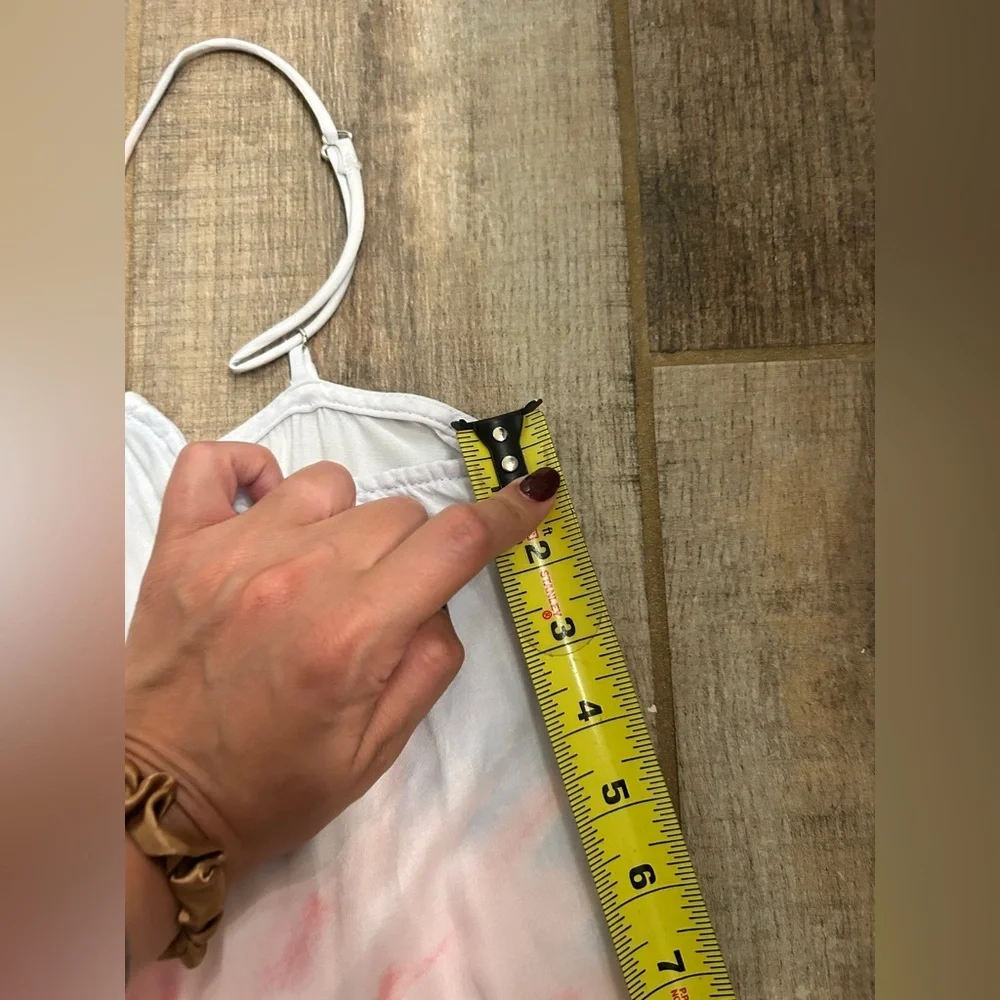 Zara Pastel Tie Dye Maxi Dress Vacation Size Medium - Picture 15 of 16